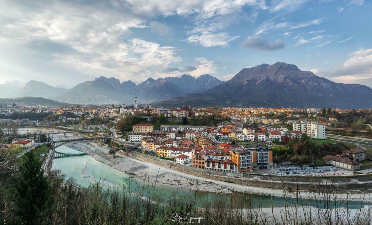 “Oltre Il Confine” Apartman Belluno Kültér fotó