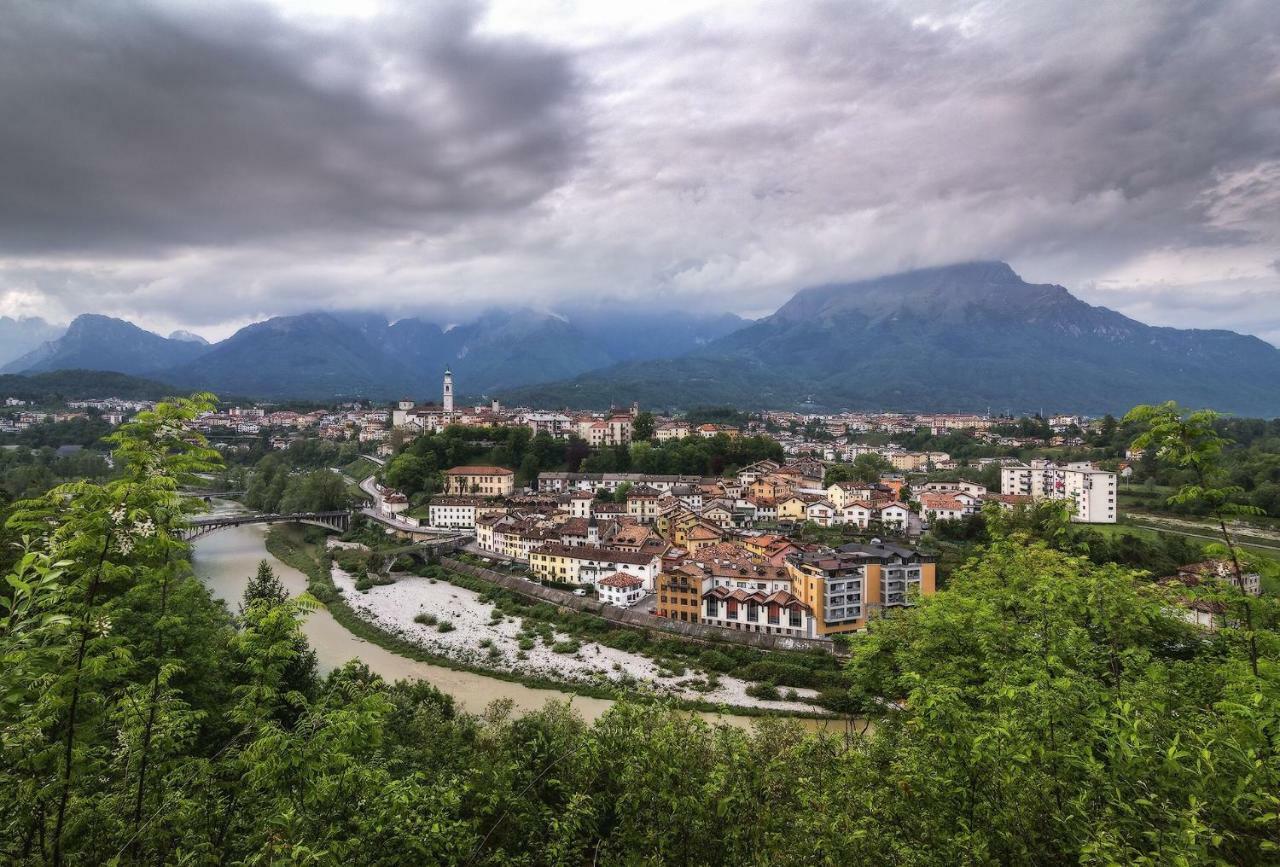 “Oltre Il Confine” Apartman Belluno Kültér fotó